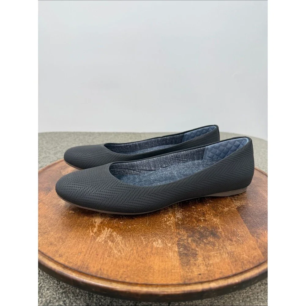 Dr Scholl's Shoes Wm 10 Black Comfort Ballet Flats Be Free Energy Technology
